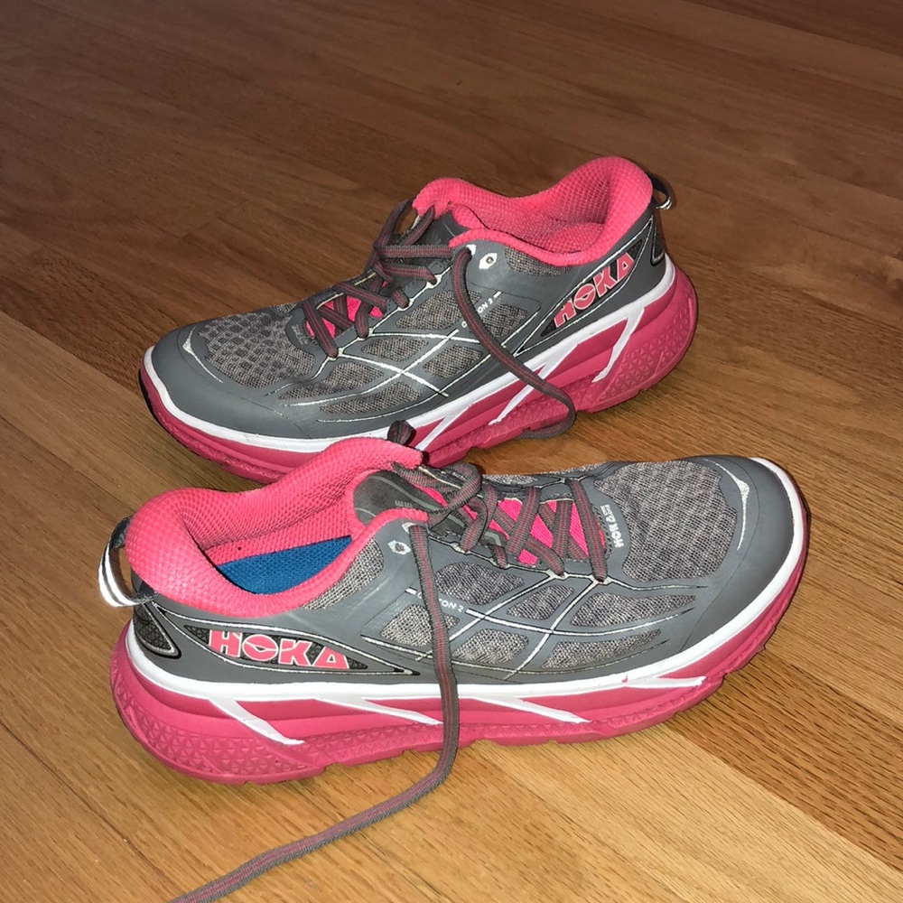 HOKA ONE ONE Women’s Sz 8 Clifton 2 Running Shoes